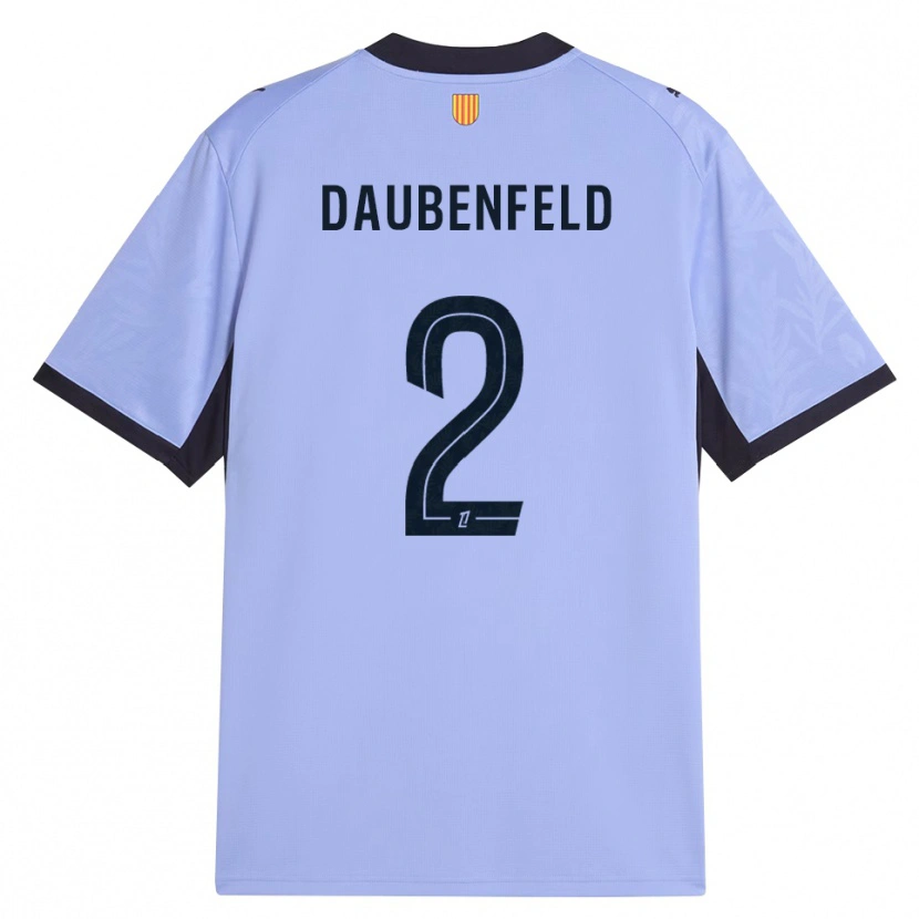 Danxen Homem Camisola Lucas Daubenfeld #2 Lavanda Preto Terceiro 2026/27 Camisa Brasil