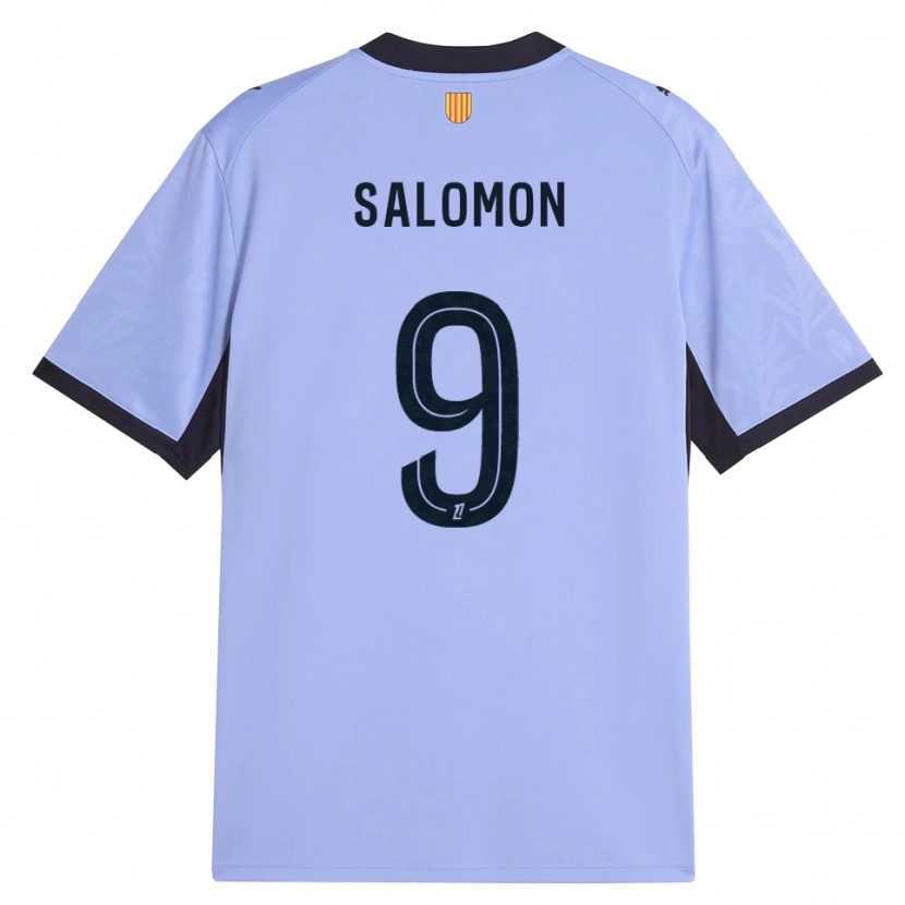 Danxen Homem Camisola Maeva Salomon #9 Lavanda Preto Terceiro 2026/27 Camisa Brasil