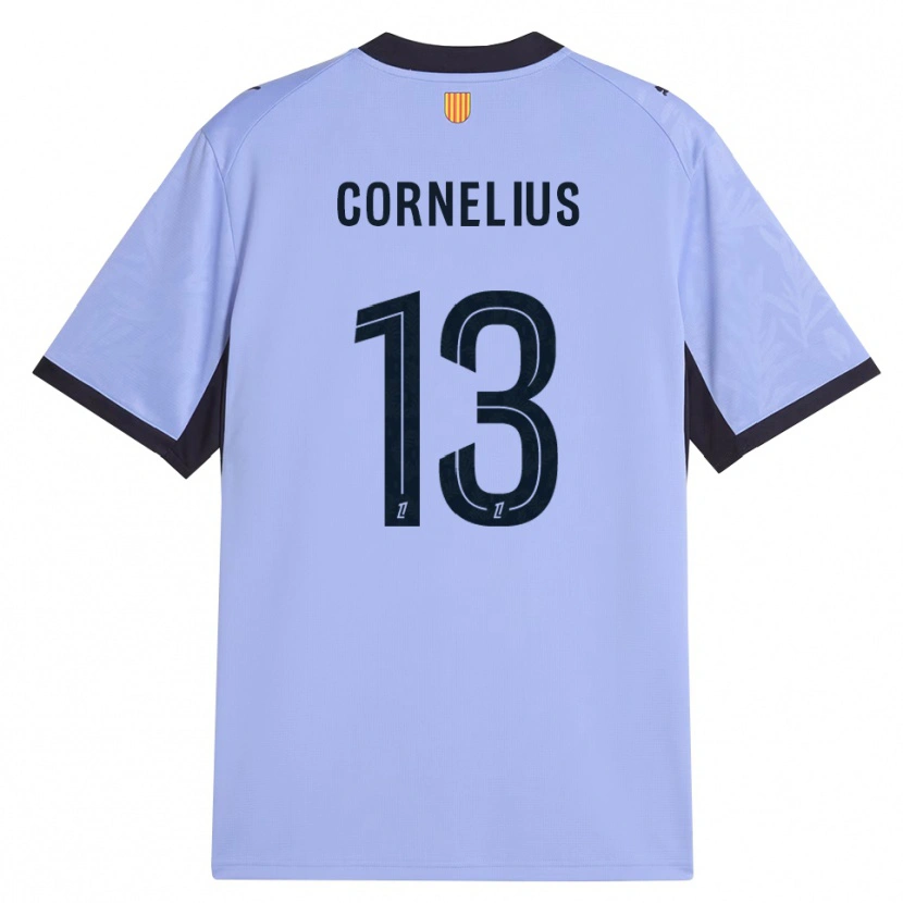Danxen Homem Camisola Derek Cornelius #13 Lavanda Preto Terceiro 2026/27 Camisa Brasil