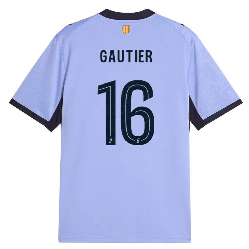 Danxen Homem Camisola Elisa Gautier #16 Lavanda Preto Terceiro 2026/27 Camisa Brasil