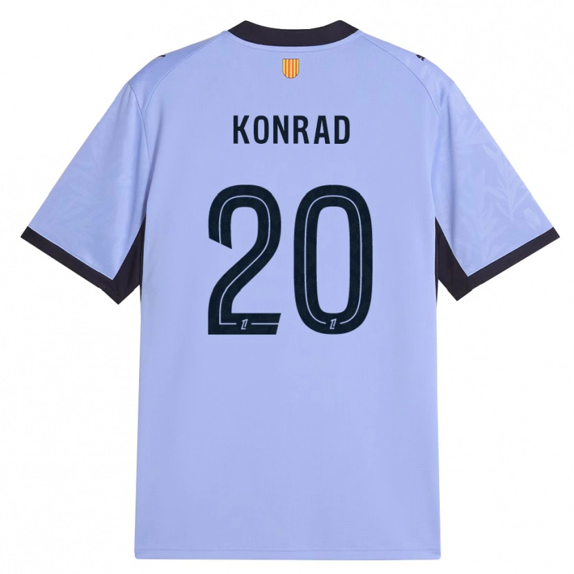 Danxen Homem Camisola Konrad De La Fuente #20 Lavanda Preto Terceiro 2026/27 Camisa Brasil