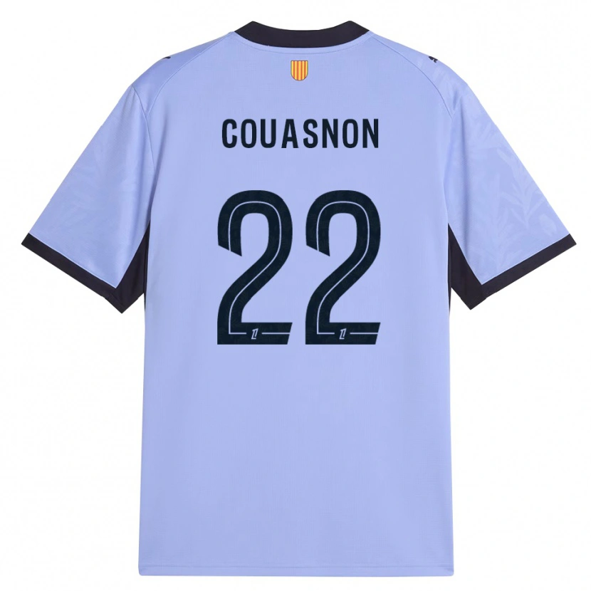 Danxen Homem Camisola Roxane Couasnon #22 Lavanda Preto Terceiro 2026/27 Camisa Brasil