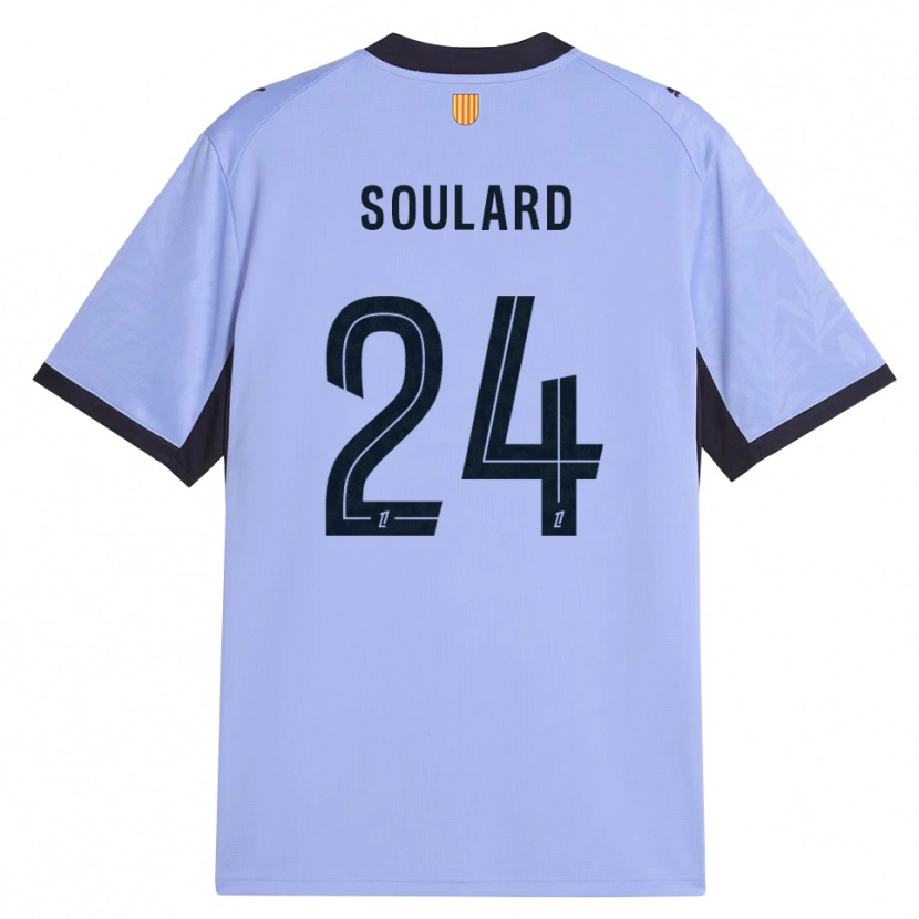 Danxen Homem Camisola Amandine Soulard #24 Lavanda Preto Terceiro 2026/27 Camisa Brasil