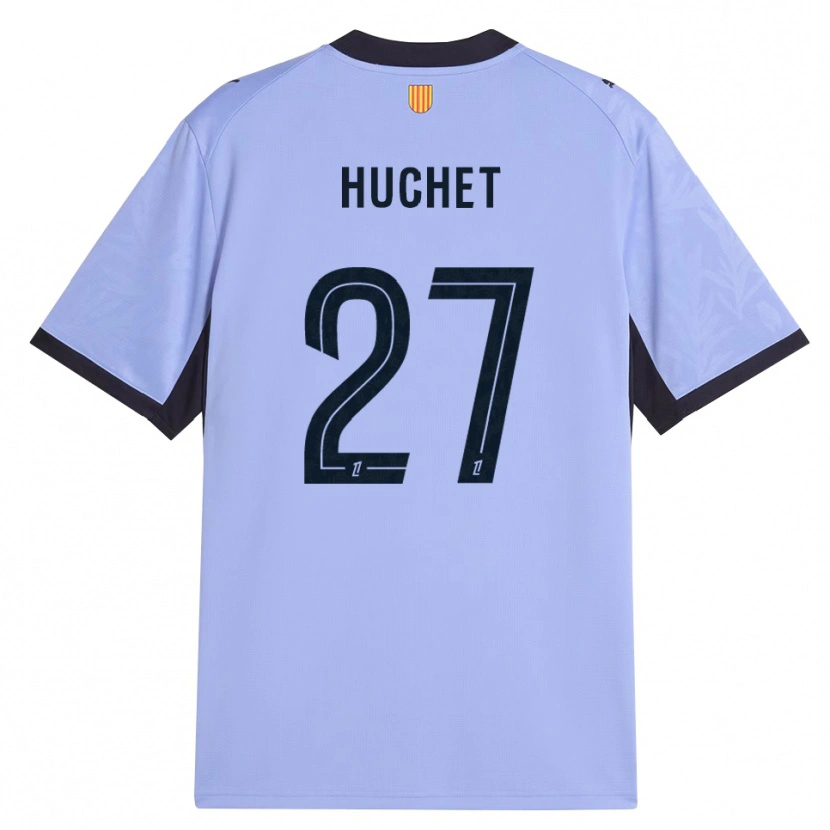 Danxen Homem Camisola Sarah Huchet #27 Lavanda Preto Terceiro 2026/27 Camisa Brasil