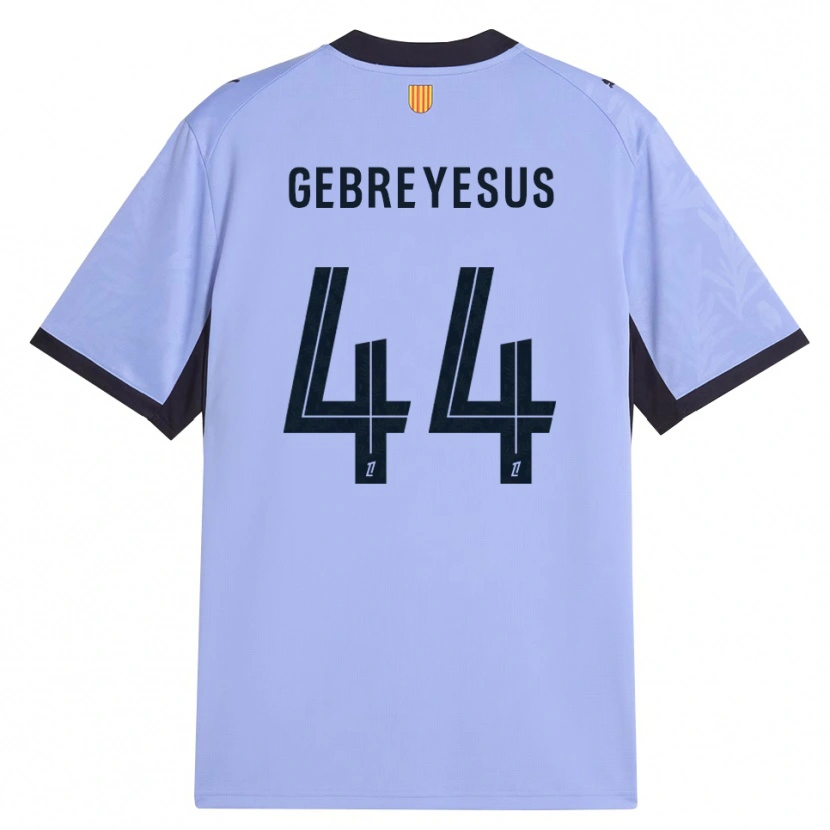 Danxen Homem Camisola Esey Gebreyesus #44 Lavanda Preto Terceiro 2026/27 Camisa Brasil
