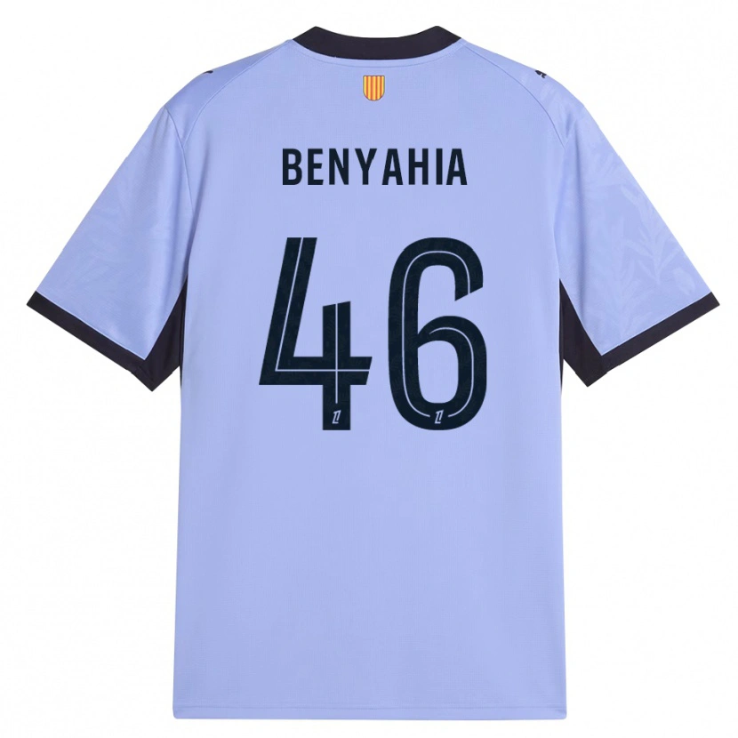 Danxen Homem Camisola Aylan Benyahia-Tani #46 Lavanda Preto Terceiro 2026/27 Camisa Brasil