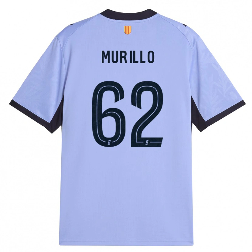Danxen Homem Camisola Amir Murillo #62 Lavanda Preto Terceiro 2026/27 Camisa Brasil