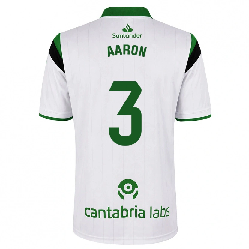 Danxen Homem Camisola Aarón Martín #3 Branco Verde Preto Principal 2026/27 Camisa Brasil