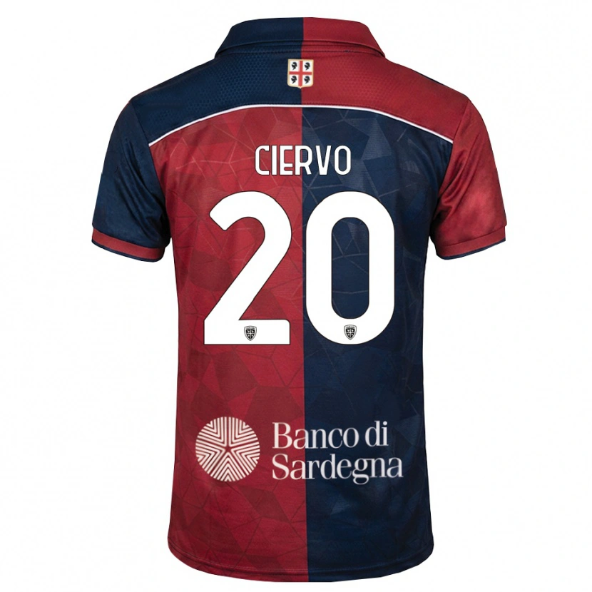 Danxen Homem Camisola Riccardo Ciervo #20 Bordô Azul Real Principal 2026/27 Camisa Brasil