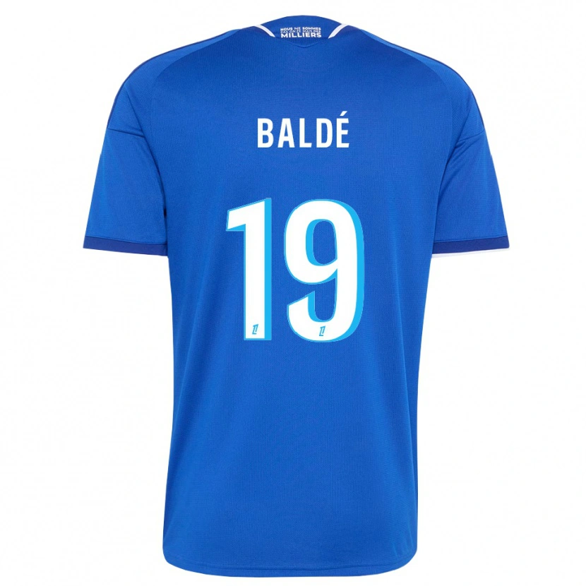 Danxen Homem Camisola Fábio Baldé #19 Azul Real Branco Principal 2026/27 Camisa Brasil