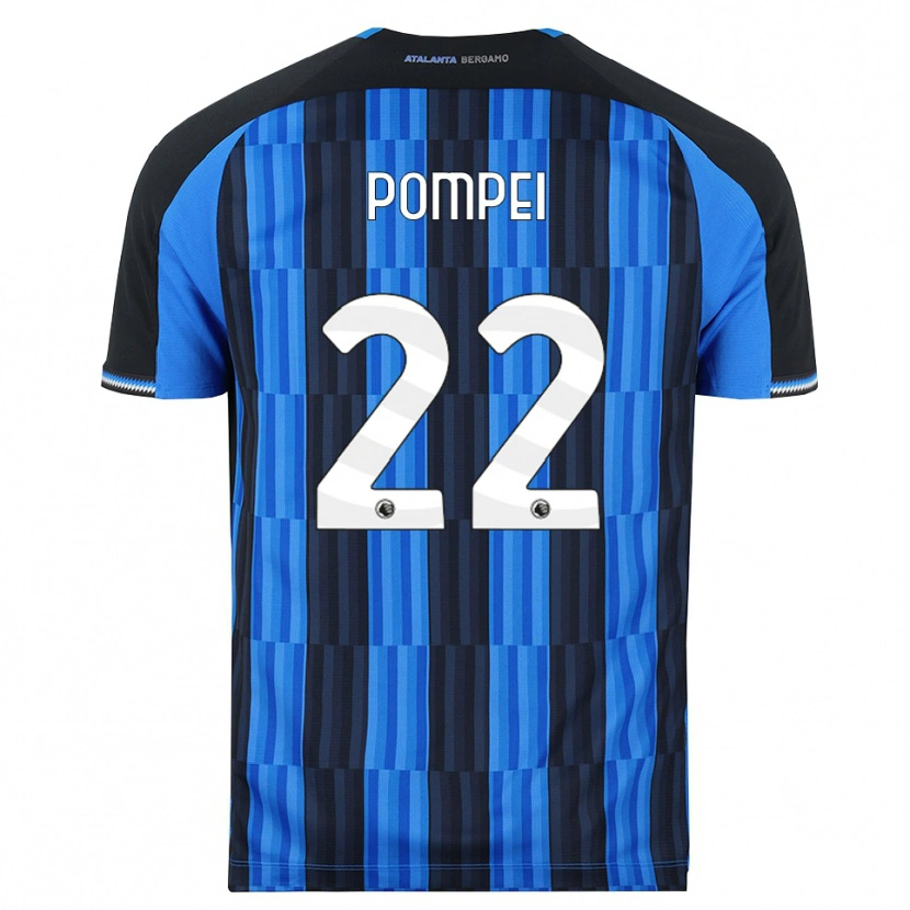 Danxen Homem Camisola Thomas Pompei #22 Azul Preto Vermelho Principal 2026/27 Camisa Brasil