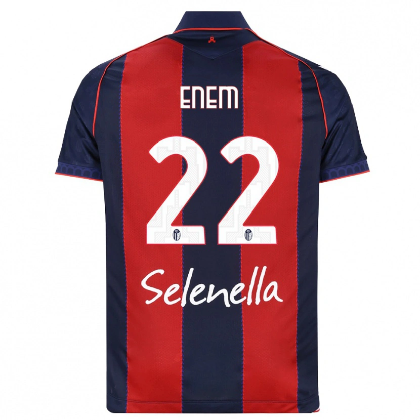 Danxen Homem Camisola Jay Enem #22 Azul Real Vermelho Branco Principal 2026/27 Camisa Brasil