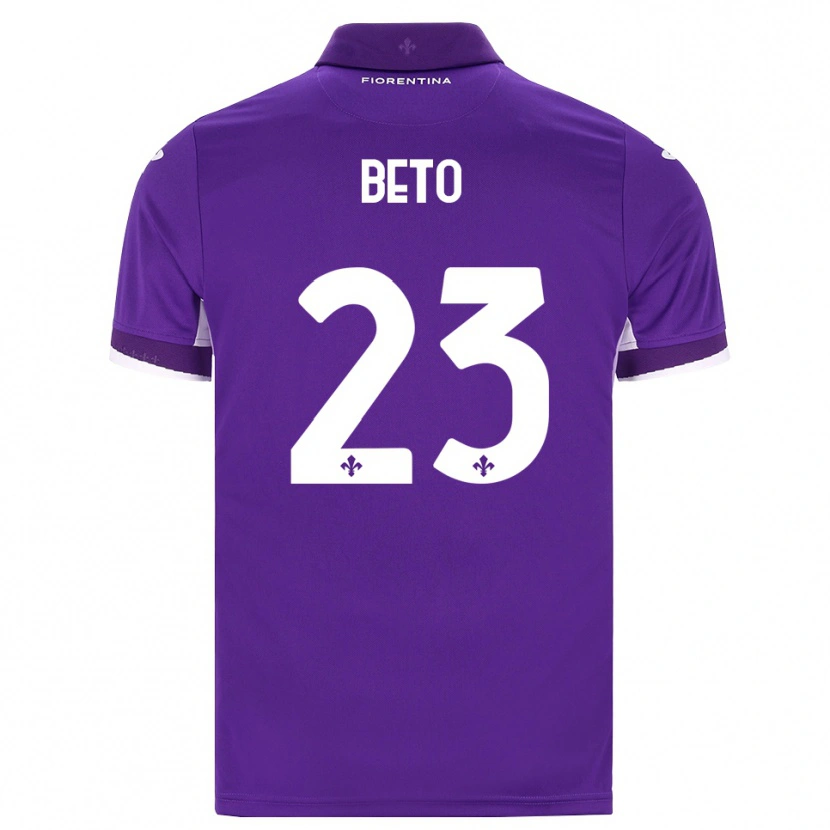 Danxen Mulher Camisola Beto #23 Roxo Branco Rosa Principal 2026/27 Camisa Brasil