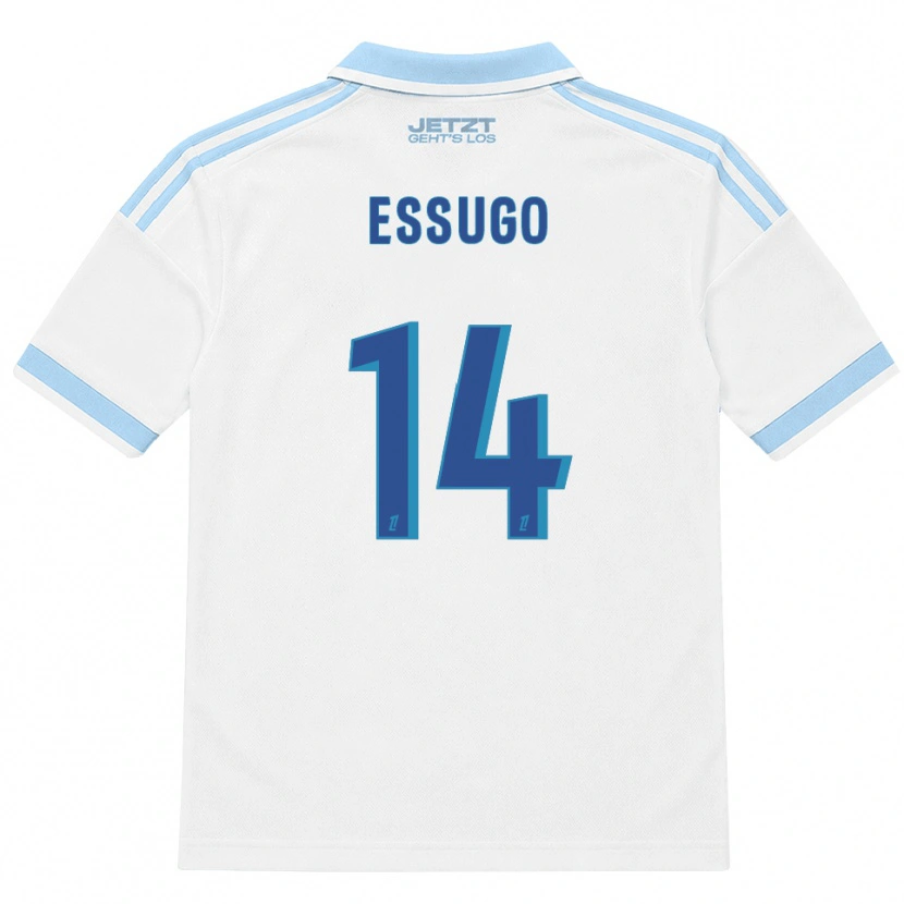 Danxen Mulher Camisola Dário Essugo #14 Azul Céu Claro Branco Vermelho Alternativa 2026/27 Camisa Brasil