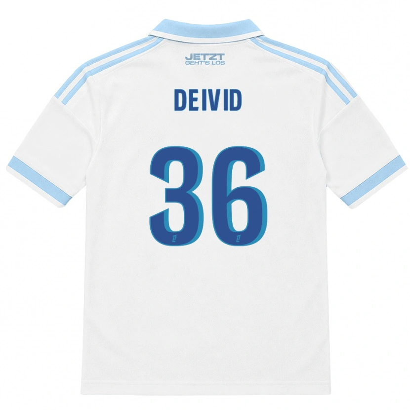 Danxen Mulher Camisola Deivid Washington #36 Azul Céu Claro Branco Vermelho Alternativa 2026/27 Camisa Brasil