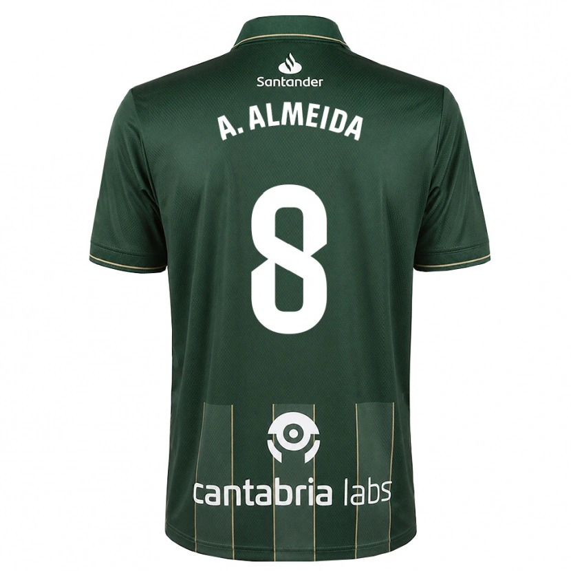 Danxen Mulher Camisola André Almeida #8 Cinza Ardósia Escuro Branco Alternativa 2026/27 Camisa Brasil