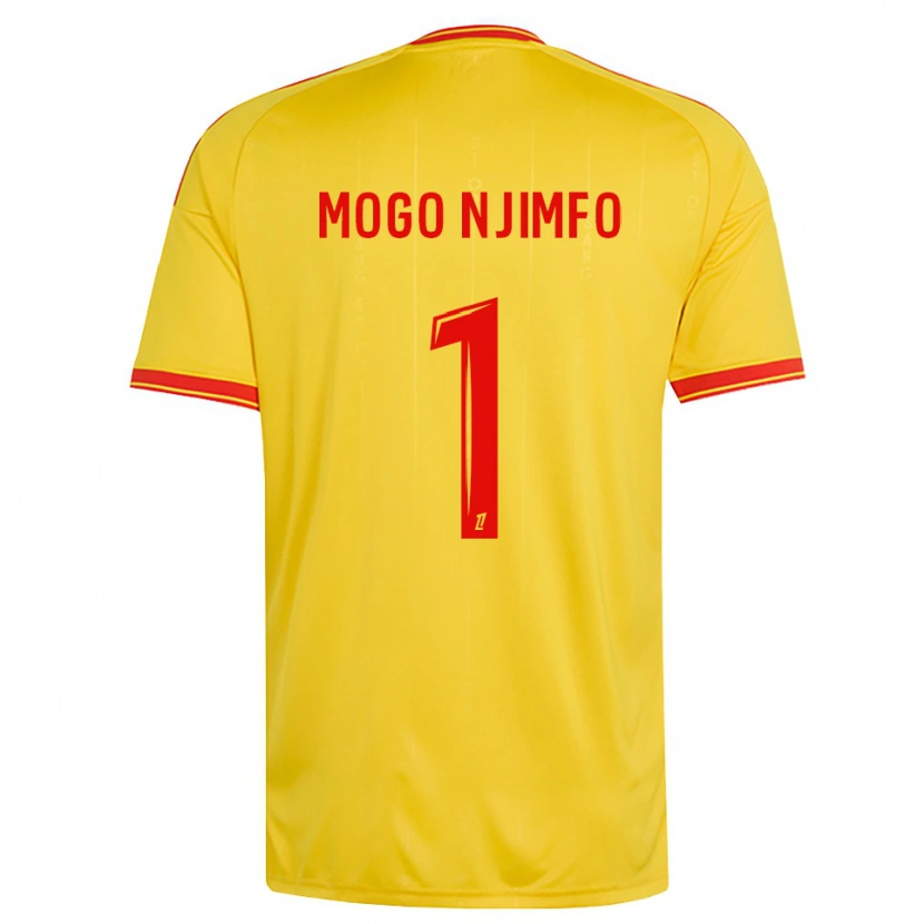 Danxen Mulher Camisola Arthur Mogo Njimfo #1 Dourado Laranja Vermelho Principal 2026/27 Camisa Brasil