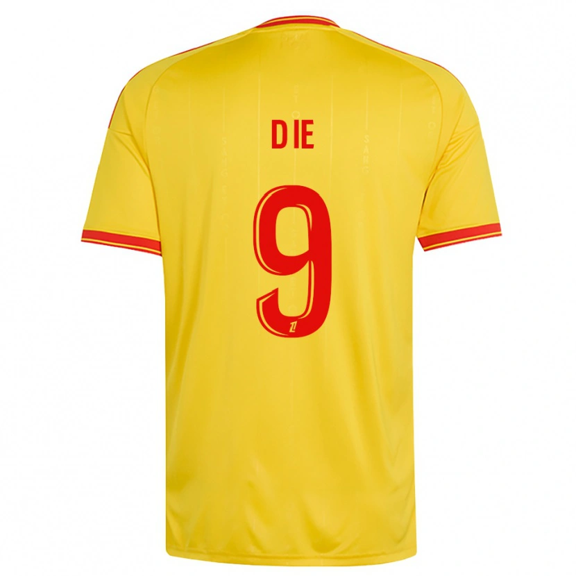 Danxen Mulher Camisola Manassé Die #9 Dourado Laranja Vermelho Principal 2026/27 Camisa Brasil
