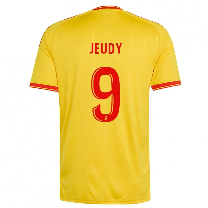 Danxen Mulher Camisola Sherly Jeudy #9 Dourado Laranja Vermelho Principal 2026/27 Camisa Brasil