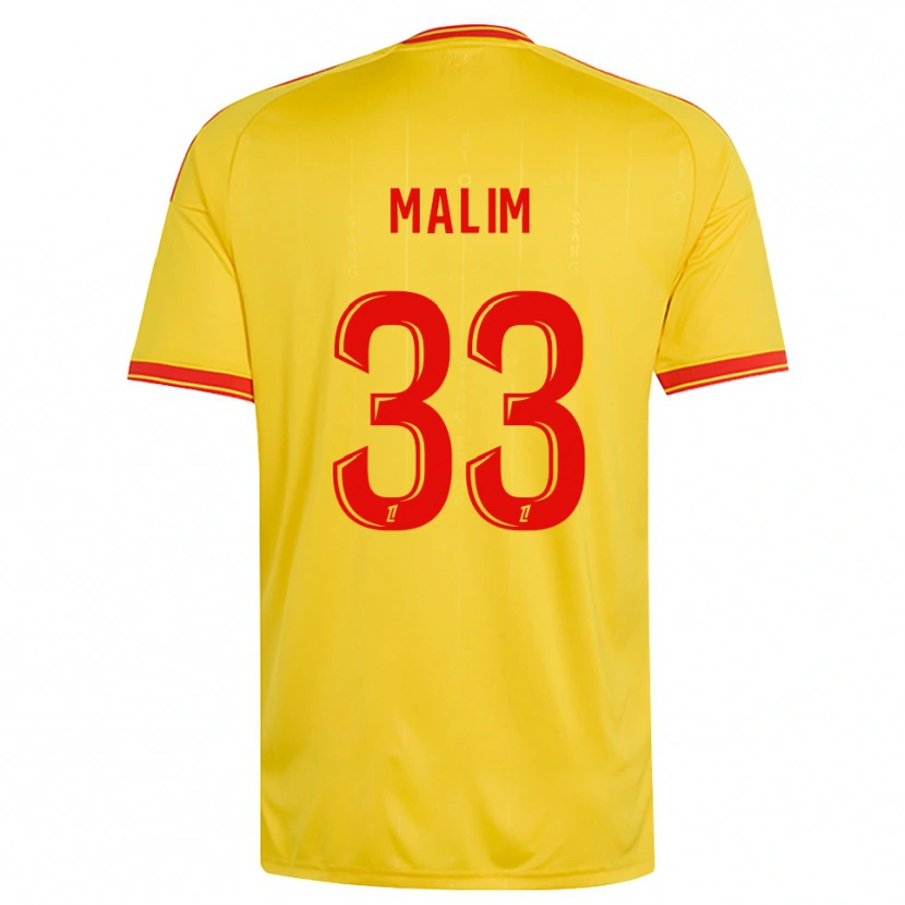 Danxen Mulher Camisola Yasmina Malim #33 Dourado Laranja Vermelho Principal 2026/27 Camisa Brasil