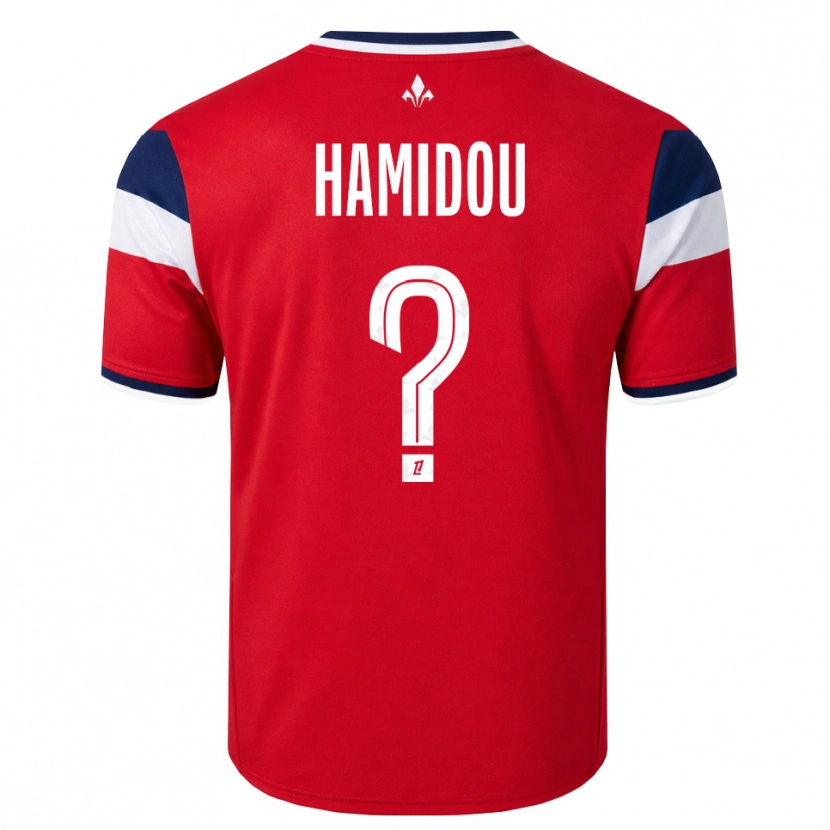 Danxen Mulher Camisola Jamila Hamidou #0 Vermelho Branco Azul Real Principal 2026/27 Camisa Brasil