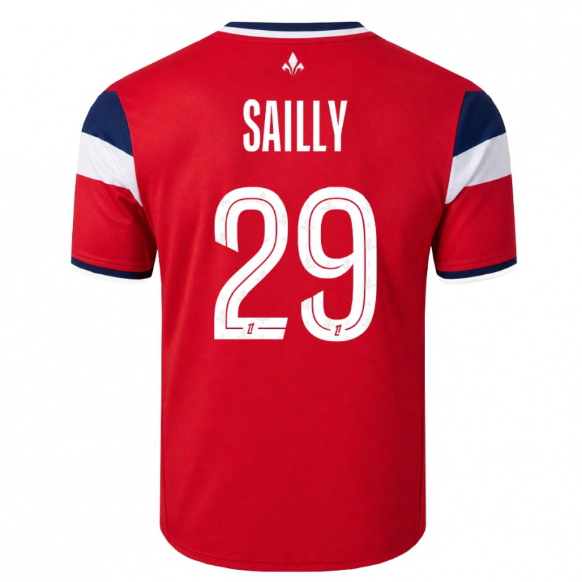Danxen Mulher Camisola Charlotte Sailly #29 Vermelho Branco Azul Real Principal 2026/27 Camisa Brasil