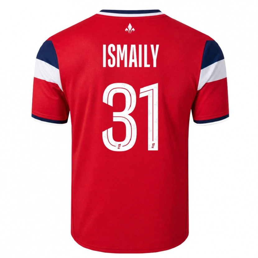 Danxen Mulher Camisola Ismaily #31 Vermelho Branco Azul Real Principal 2026/27 Camisa Brasil