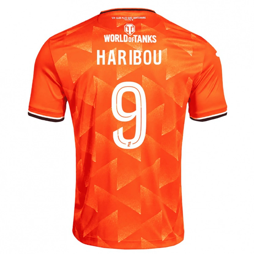 Danxen Mulher Camisola Samir Haribou #9 Laranja Branco Preto Principal 2026/27 Camisa Brasil