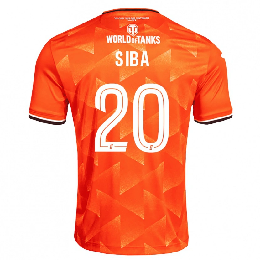 Danxen Mulher Camisola Stevan Siba #20 Laranja Branco Preto Principal 2026/27 Camisa Brasil