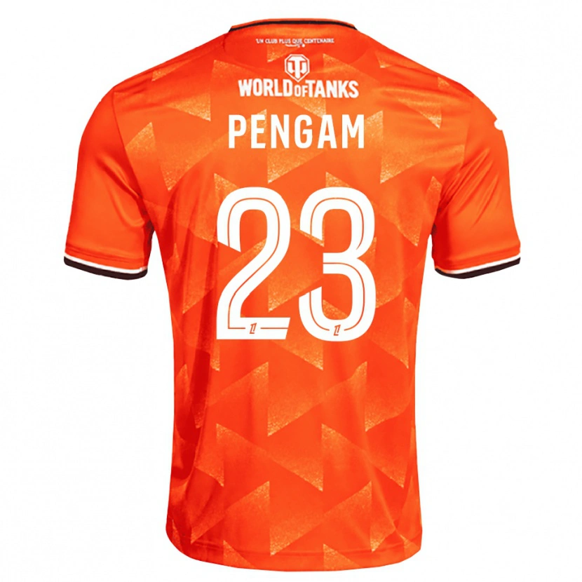Danxen Mulher Camisola Imran Pengam #23 Laranja Branco Preto Principal 2026/27 Camisa Brasil