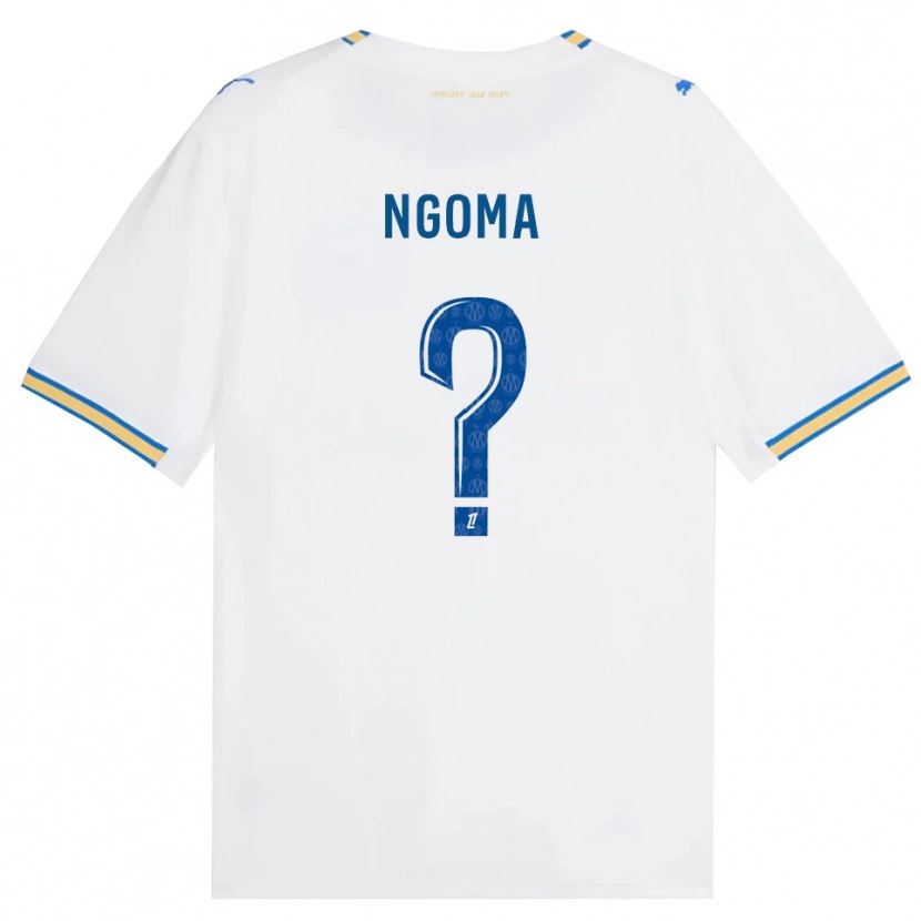 Danxen Mulher Camisola Kyllian Ngoma #0 Azul Dodger Branco Principal 2026/27 Camisa Brasil
