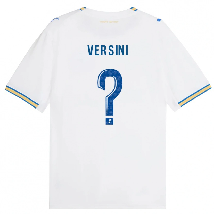 Danxen Mulher Camisola Santiago Versini #0 Azul Dodger Branco Principal 2026/27 Camisa Brasil