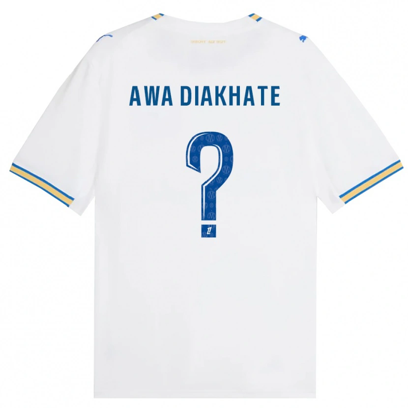 Danxen Mulher Camisola Ndeye Awa Diakhate #0 Azul Dodger Branco Principal 2026/27 Camisa Brasil