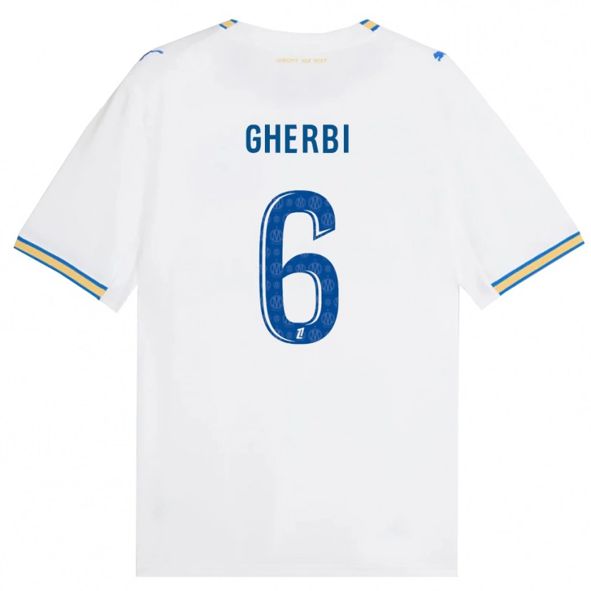 Danxen Mulher Camisola Candice Gherbi #6 Azul Dodger Branco Principal 2026/27 Camisa Brasil