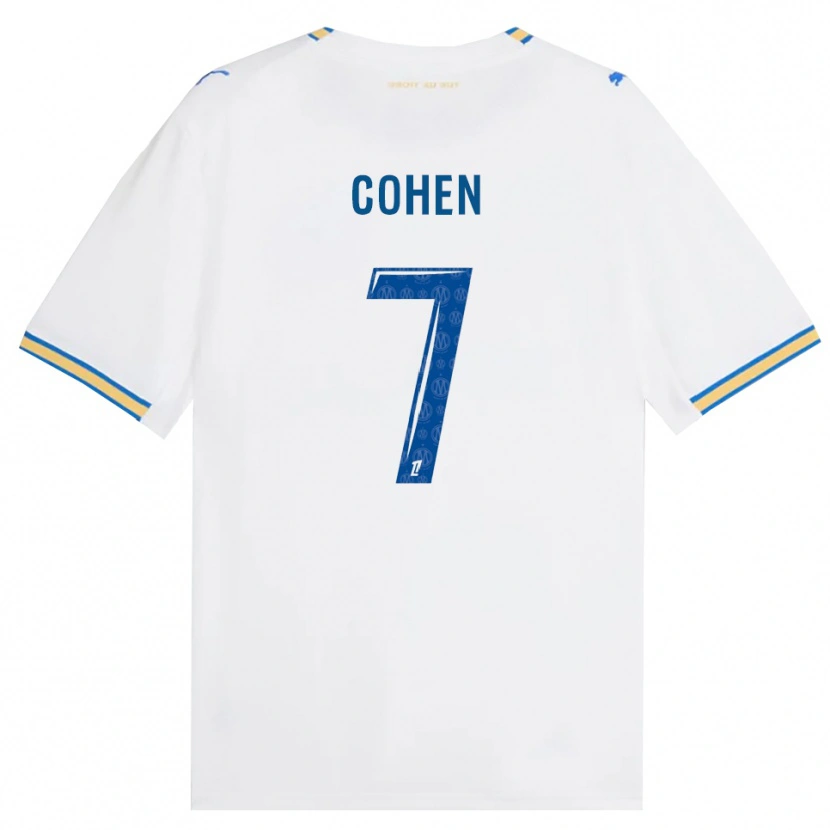 Danxen Mulher Camisola Dan Cohen #7 Azul Dodger Branco Principal 2026/27 Camisa Brasil