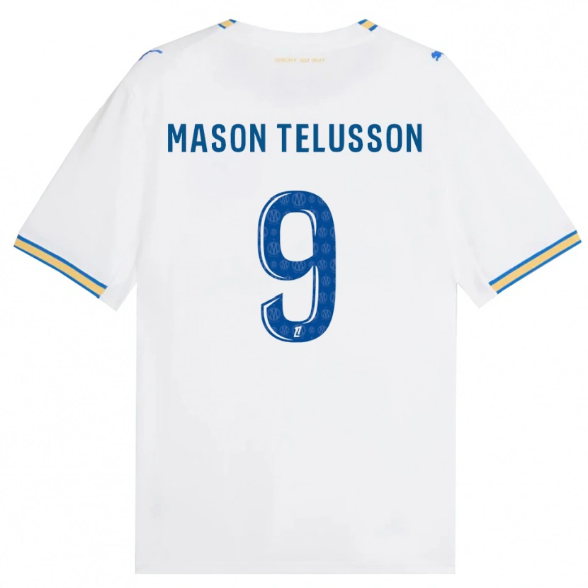 Danxen Mulher Camisola Jah-Mason Telusson #9 Azul Dodger Branco Principal 2026/27 Camisa Brasil
