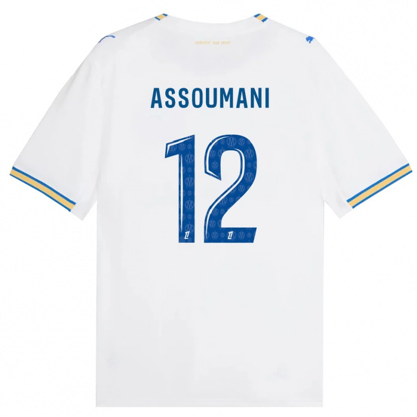 Danxen Mulher Camisola Saïfi Assoumani #12 Azul Dodger Branco Principal 2026/27 Camisa Brasil