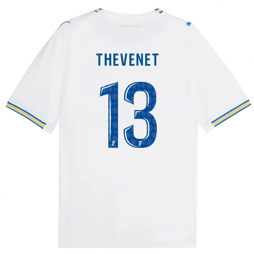 Danxen Mulher Camisola Maxence Thevenet #13 Azul Dodger Branco Principal 2026/27 Camisa Brasil