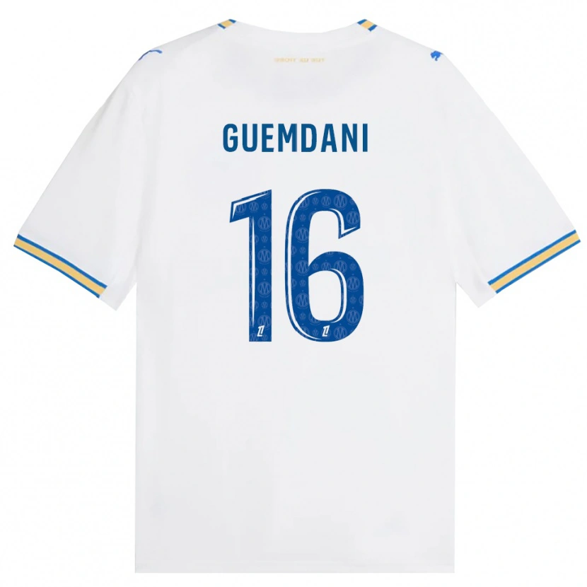 Danxen Mulher Camisola Ivan Guemdani #16 Azul Dodger Branco Principal 2026/27 Camisa Brasil