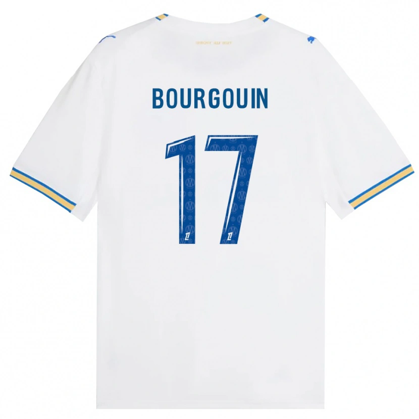 Danxen Mulher Camisola Laura Bourgouin #17 Azul Dodger Branco Principal 2026/27 Camisa Brasil