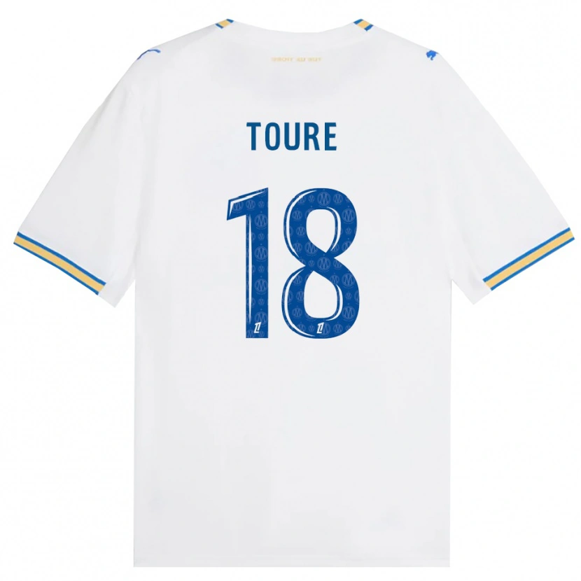 Danxen Mulher Camisola Isaak Toure #18 Azul Dodger Branco Principal 2026/27 Camisa Brasil