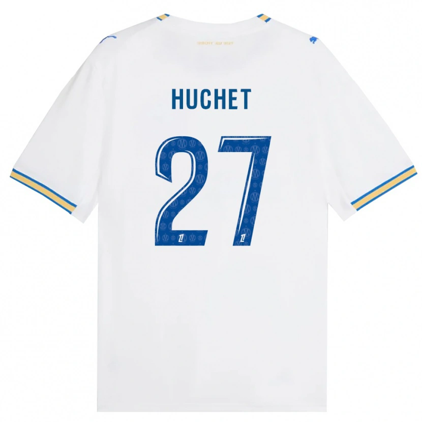 Danxen Mulher Camisola Sarah Huchet #27 Azul Dodger Branco Principal 2026/27 Camisa Brasil