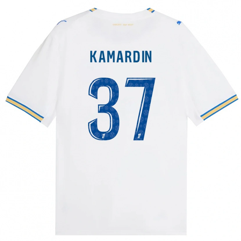Danxen Mulher Camisola Aaron Kamardin #37 Azul Dodger Branco Principal 2026/27 Camisa Brasil