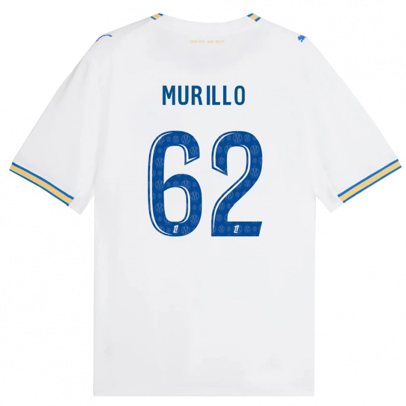 Danxen Mulher Camisola Amir Murillo #62 Azul Dodger Branco Principal 2026/27 Camisa Brasil