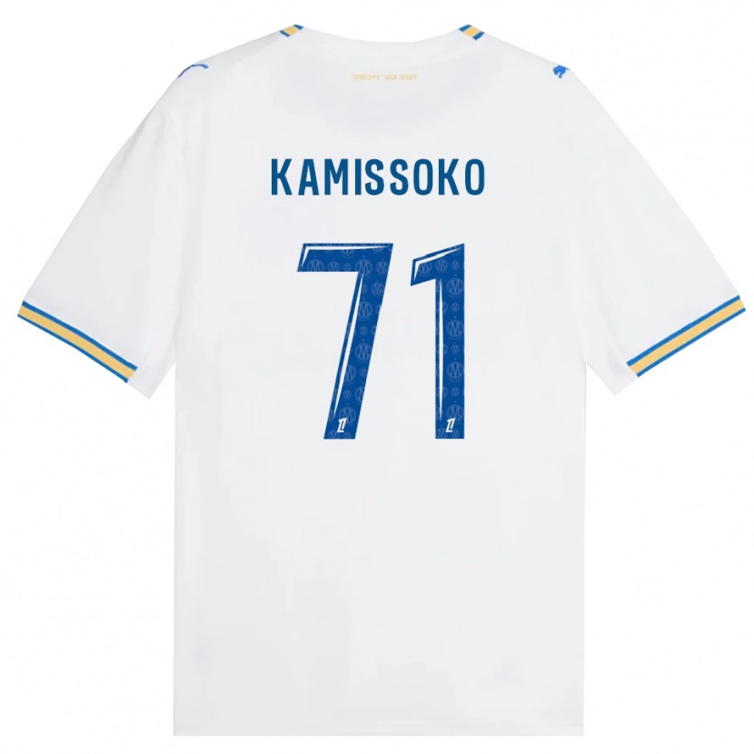 Danxen Mulher Camisola Nouhoum Kamissoko #71 Azul Dodger Branco Principal 2026/27 Camisa Brasil