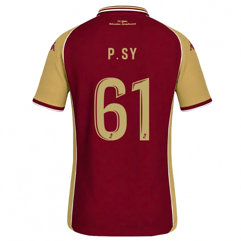 Danxen Mulher Camisola Pape Sy #61 Dourado Vermelho Escuro Principal 2026/27 Camisa Brasil