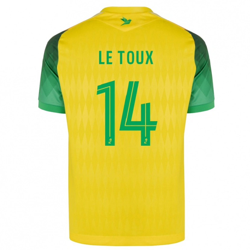 Danxen Mulher Camisola Many Le Toux #14 Amarelo Verde Vermelho Principal 2026/27 Camisa Brasil