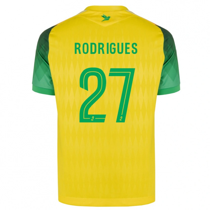 Danxen Mulher Camisola Nelly Rodrigues #27 Amarelo Verde Vermelho Principal 2026/27 Camisa Brasil