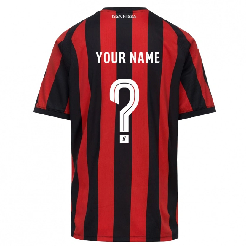 Danxen Mulher Camisola Seu Nome #0 Vermelho Preto Branco Principal 2026/27 Camisa Brasil