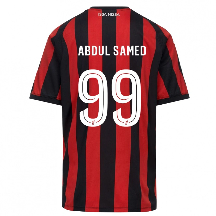 Danxen Mulher Camisola Salis Abdul Samed #99 Vermelho Preto Branco Principal 2026/27 Camisa Brasil